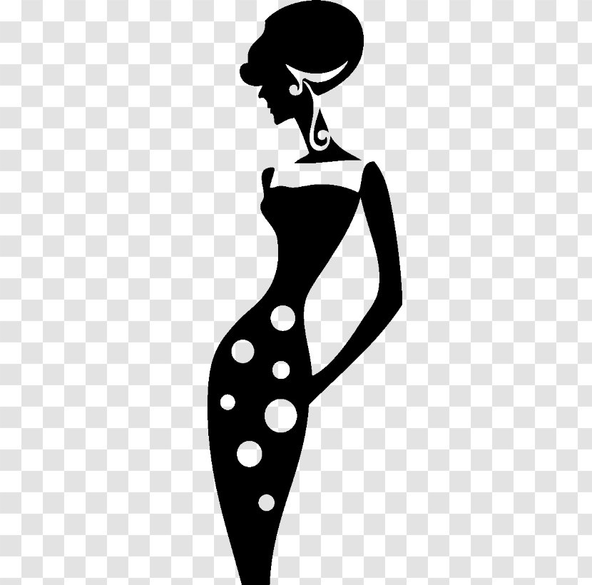 Wall Decal Sticker Paper - Silhouette - Silueta MujeR Transparent PNG
