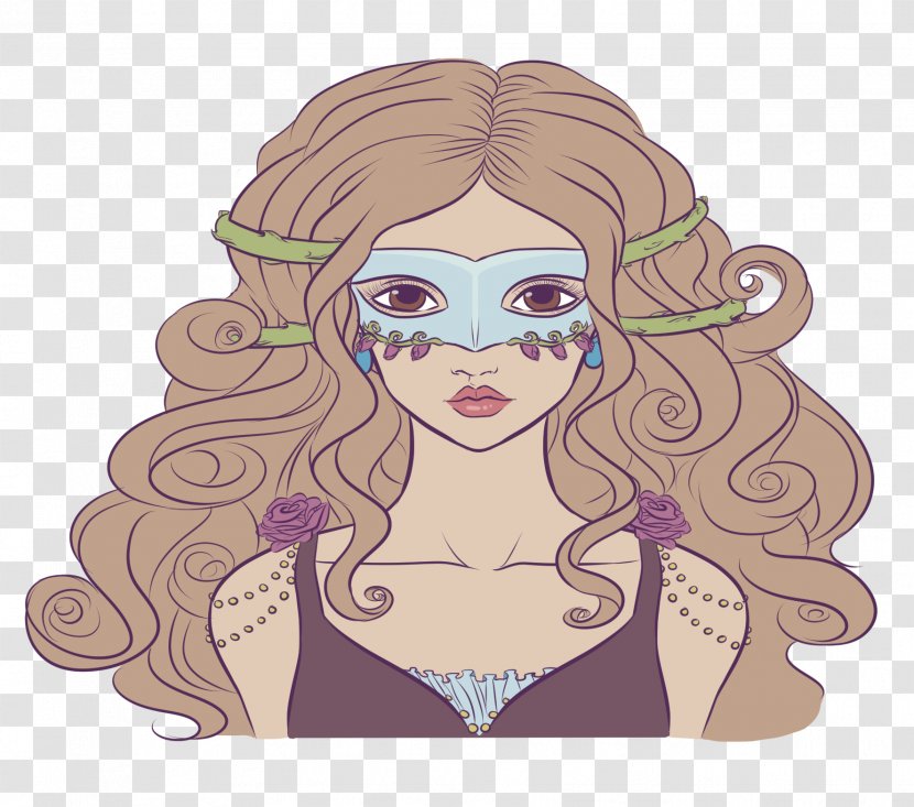 Forehead Fairy Violet Cartoon - Watercolor Transparent PNG