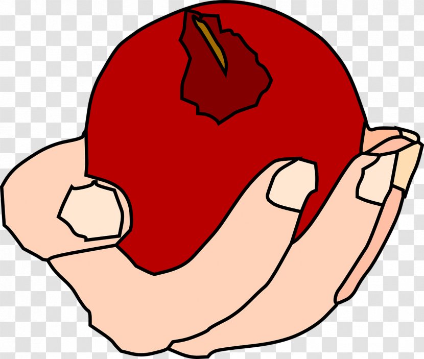Holding Hands Clip Art - Tree - Red Apple Transparent PNG