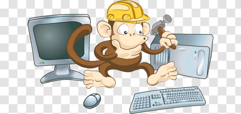 Chimpanzee Royalty-free Monkey - Technology Transparent PNG