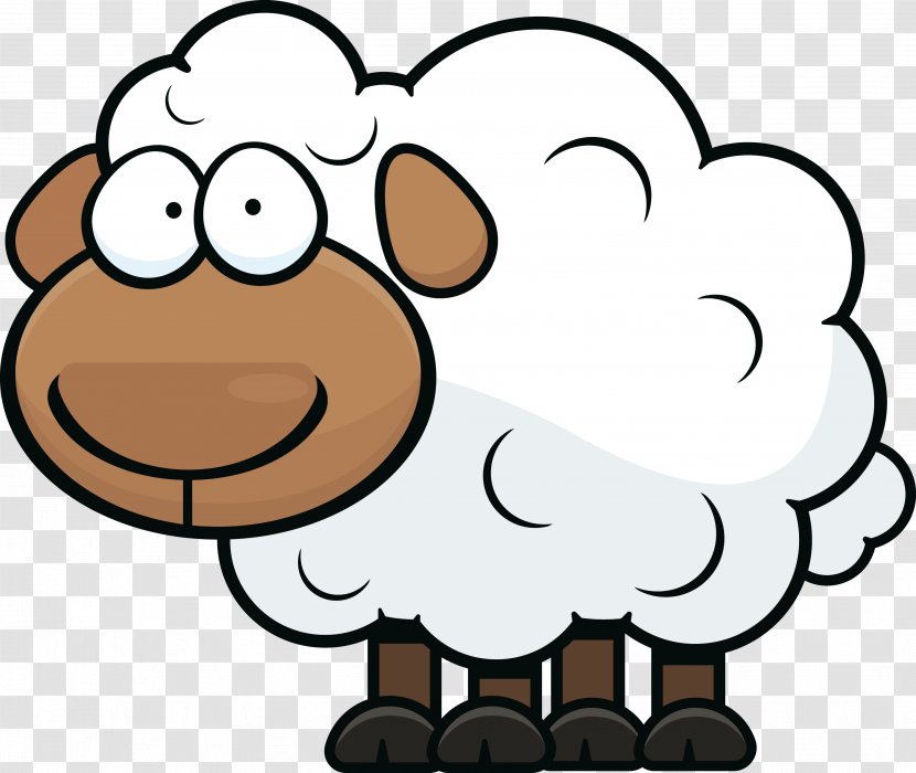 Sheep Cartoon Royalty-free Clip Art - Hand - Lamb Transparent PNG