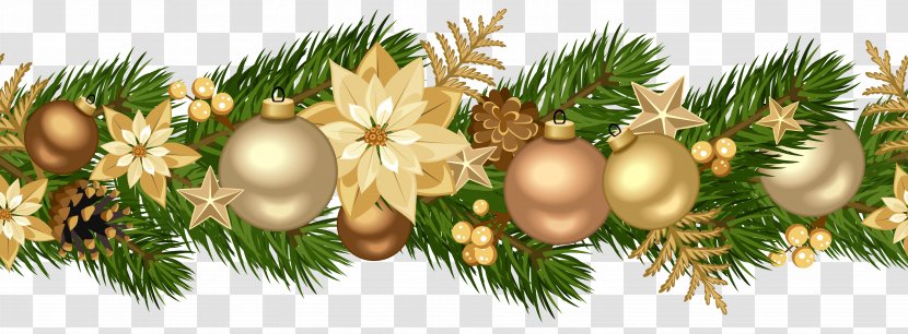 Christmas Ornament Garland Decoration Tinsel Transparent PNG