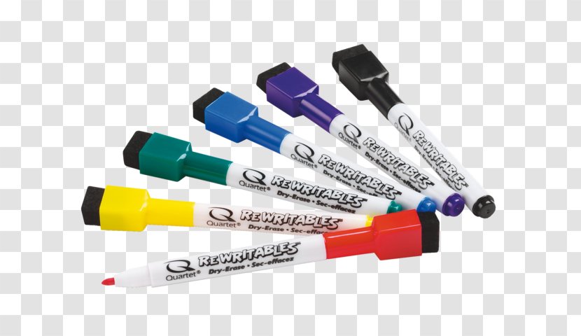 Dry-Erase Boards Marker Pen Office Supplies Color Writing - Craft Magnets - Whiteboard Transparent PNG