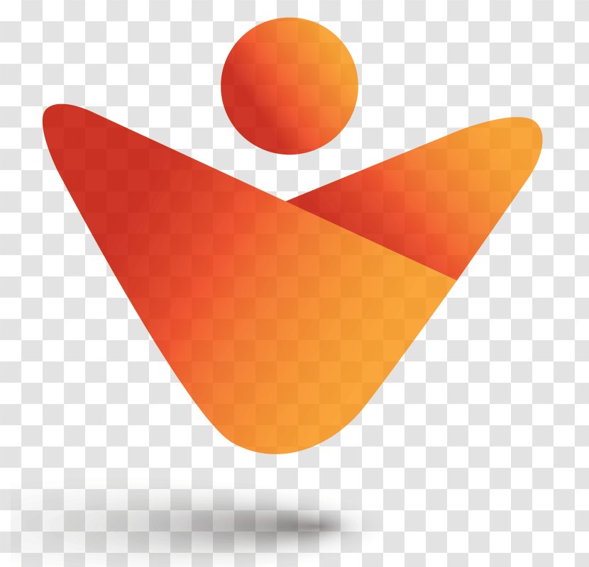 Line Angle Desktop Wallpaper - Orange Transparent PNG