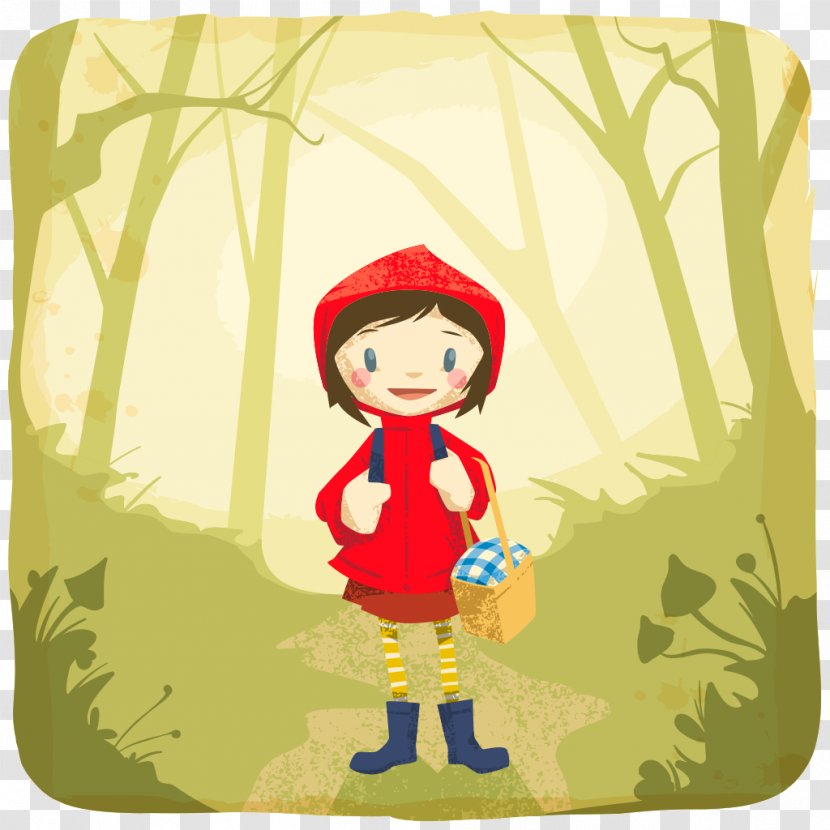 Boy Toddler Character Clip Art - Red Riding Hood Transparent PNG