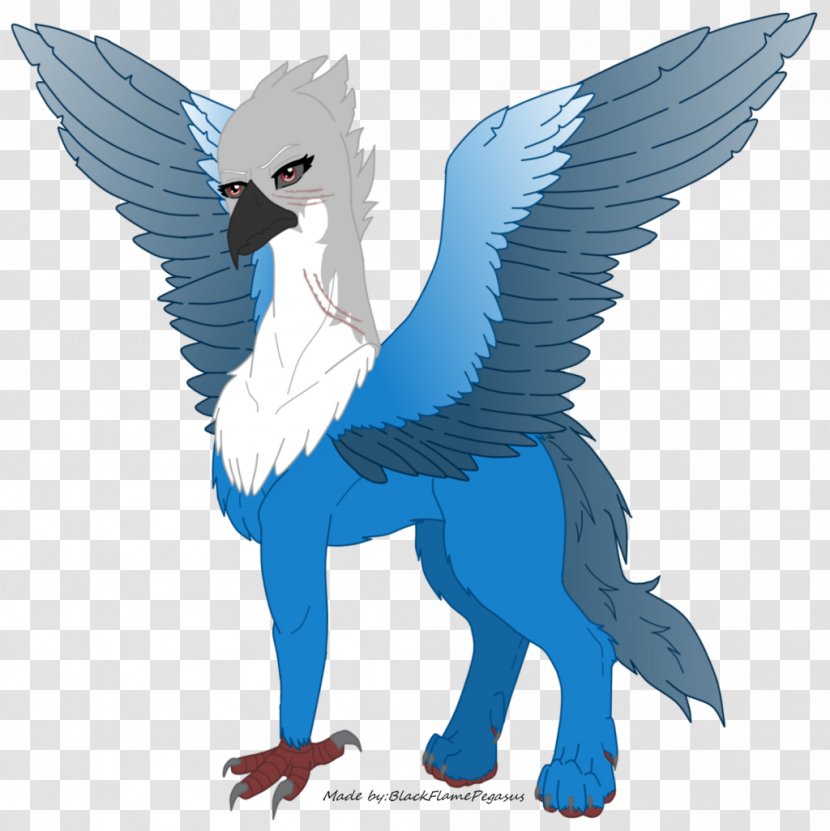 DeviantArt Beak Griffin - Mythical Creature - Fire Pegasus Transparent PNG