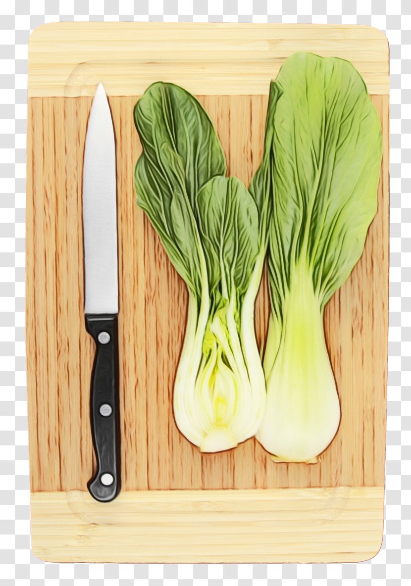 Vegetable Food Cutting Board Leaf Plant - Leek - Cruciferous Vegetables Transparent PNG