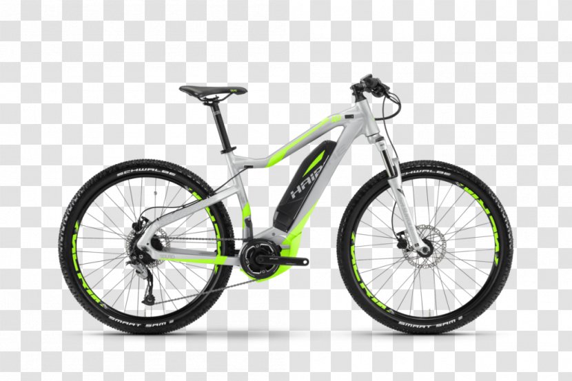 Haibike SDURO HardSeven Electric Bicycle Mountain Bike - Wheel Transparent PNG