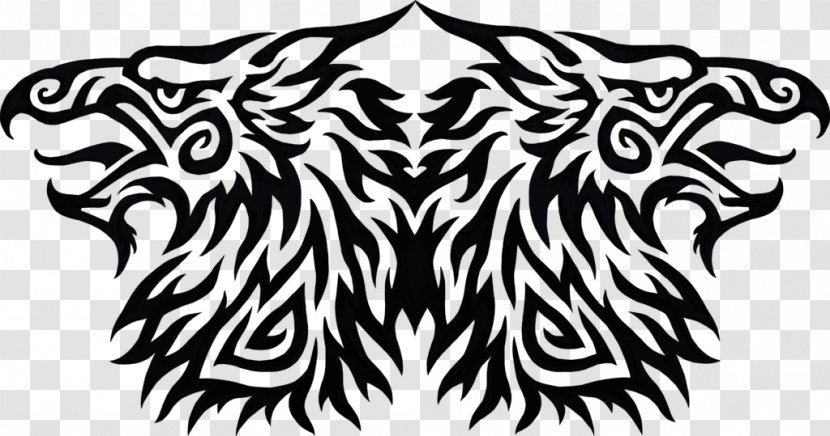 Tiger T-shirt Gray Wolf Art - Symbol Transparent PNG