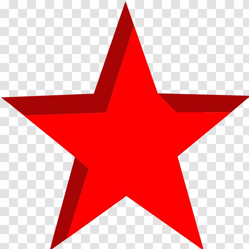 Red Star Icon - Wikimedia Commons Transparent PNG