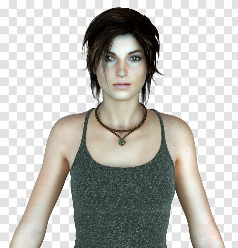 Rise Of The Tomb Raider Lara Croft II Raider: Underworld - Brown Hair Transparent PNG