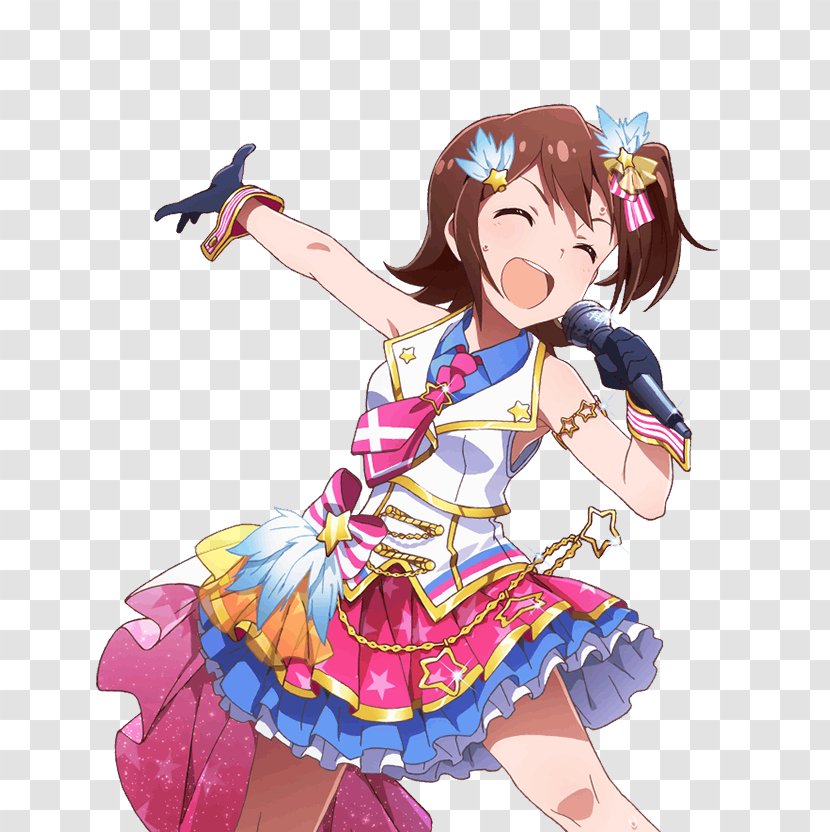 Mirai Hikou ミライヒコウ カスガミライヤマザキハルカ 未来飛行 The Idolmaster: Million Live! Theater Days - Watercolor - Jp Transparent PNG