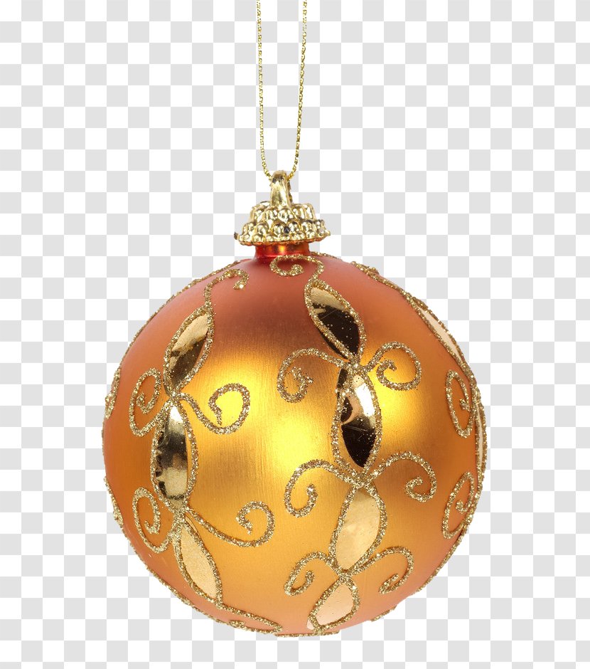 Christmas Ornament Decoration Stock Photography Clip Art - Gold - Golden Balls Transparent PNG
