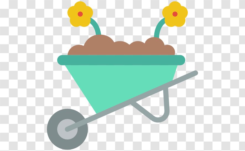 Clip Art - Vehicle - Wheelbarrow Transparent PNG