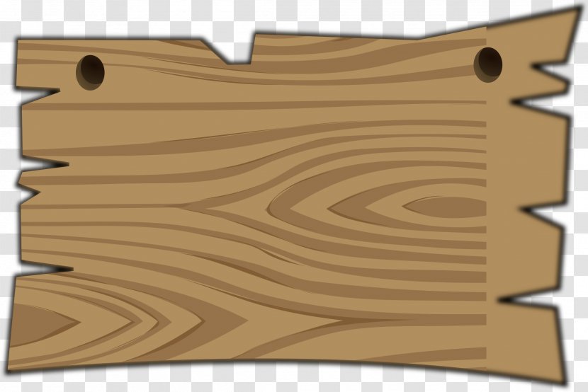 Wooden Clip Art - Public Domain - Plank Transparent PNG