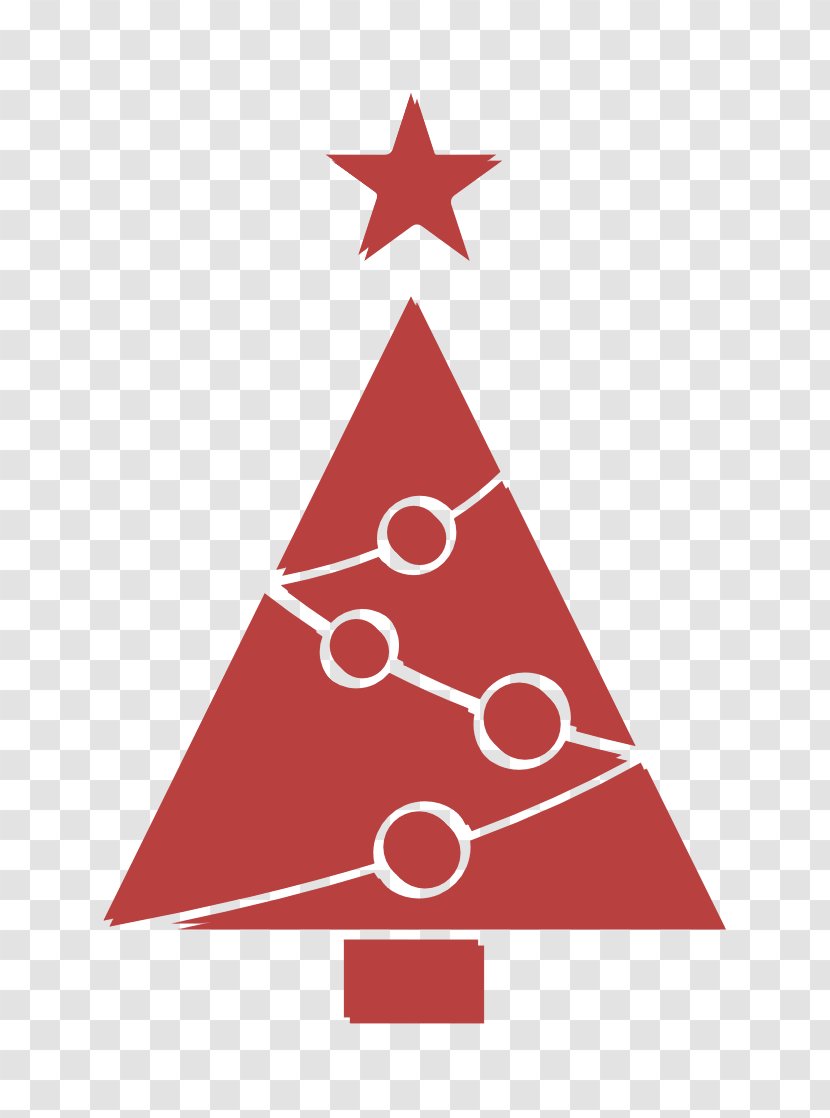 Christmas Icon Decoration Star - Pine - Eve Conifer Transparent PNG