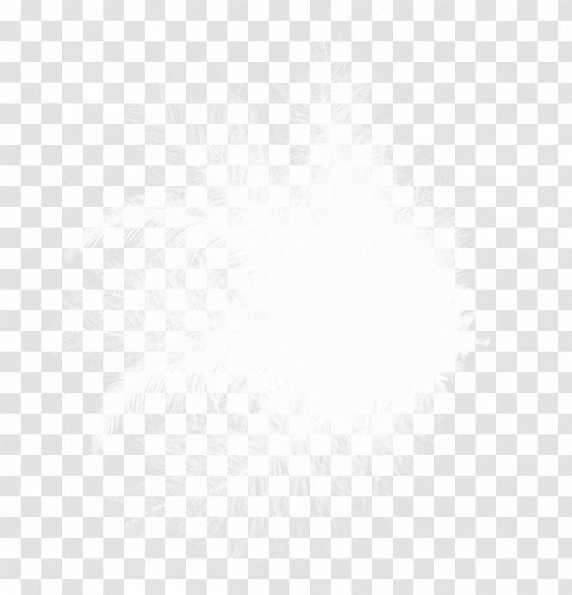 Light White Cloud - Creative Feather Transparent PNG