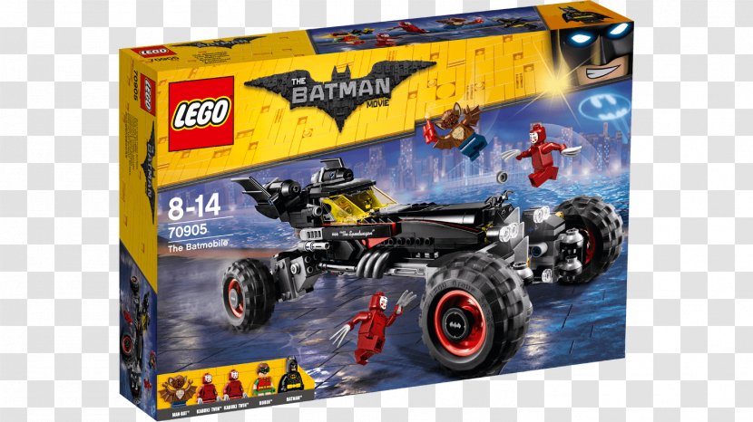 Batman Robin Man-Bat Batmobile LEGO - Motor Vehicle - The Lego Movie Transparent PNG