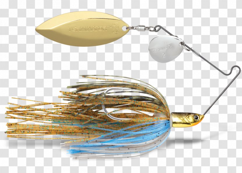 Spinnerbait Spoon Lure Fishing Baits & Lures Largemouth Bass Smallmouth - Terminator Transparent PNG