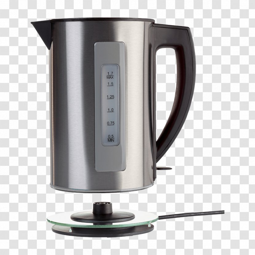 Electric Kettle Aldi Mug Metal - Small Appliance - Germany Landmark Transparent PNG