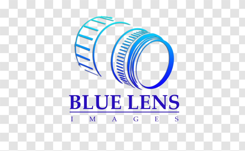 Logo Brand Font - Blue Lens Transparent PNG
