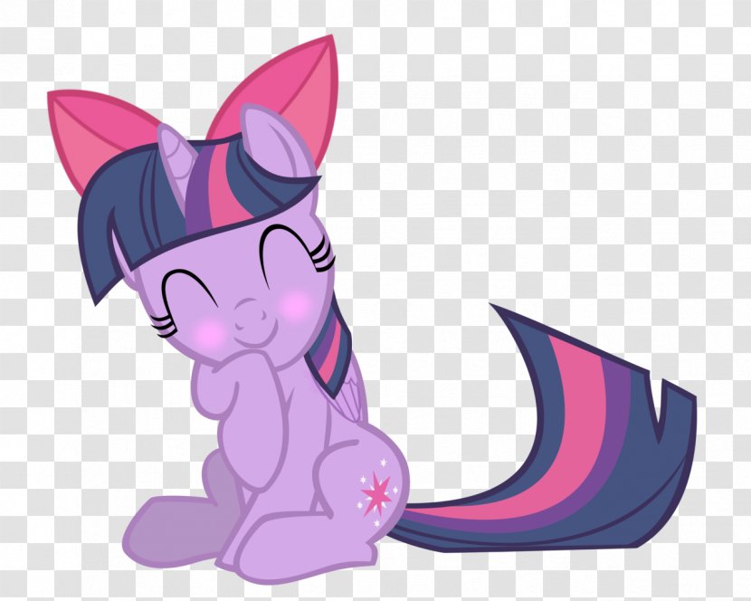 Pony Twilight Sparkle Pinkie Pie Rainbow Dash Fluttershy - Frame - Cat Transparent PNG