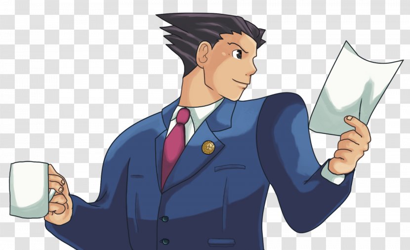 Phoenix Wright: Ace Attorney 6 - Drinkware Transparent PNG