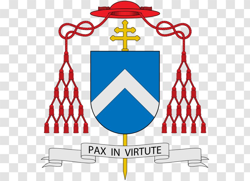 Cardinal Catholicism Coat Of Arms Bishop Pope John Paul II - Sign Transparent PNG
