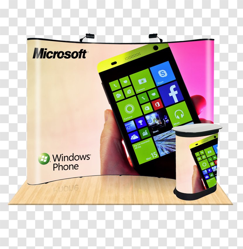 BLU Win HD Windows Phone 8 10 Mobile - Technology - Trade Show Display Transparent PNG
