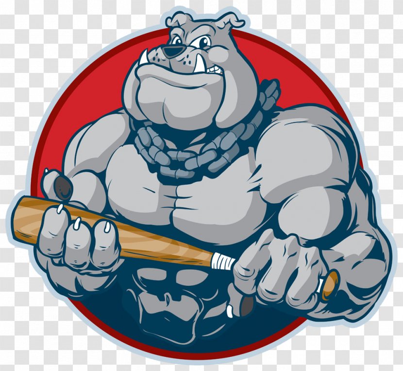 Strong Dog - Frame - Cartoon Transparent PNG