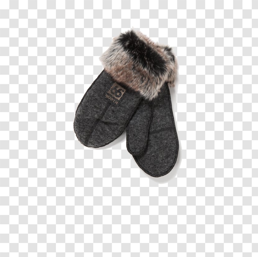 66°NORTH Glove Wool Fur Clothing - Jacket - Slipper Transparent PNG