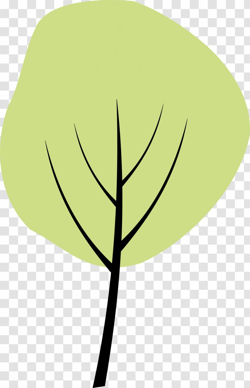 Plant Stem Leaf Flowering Clip Art - Branching Transparent PNG