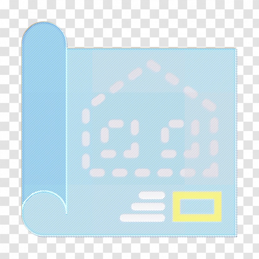 Essential Icon Blueprint - Blue - Rectangle Sky Transparent PNG