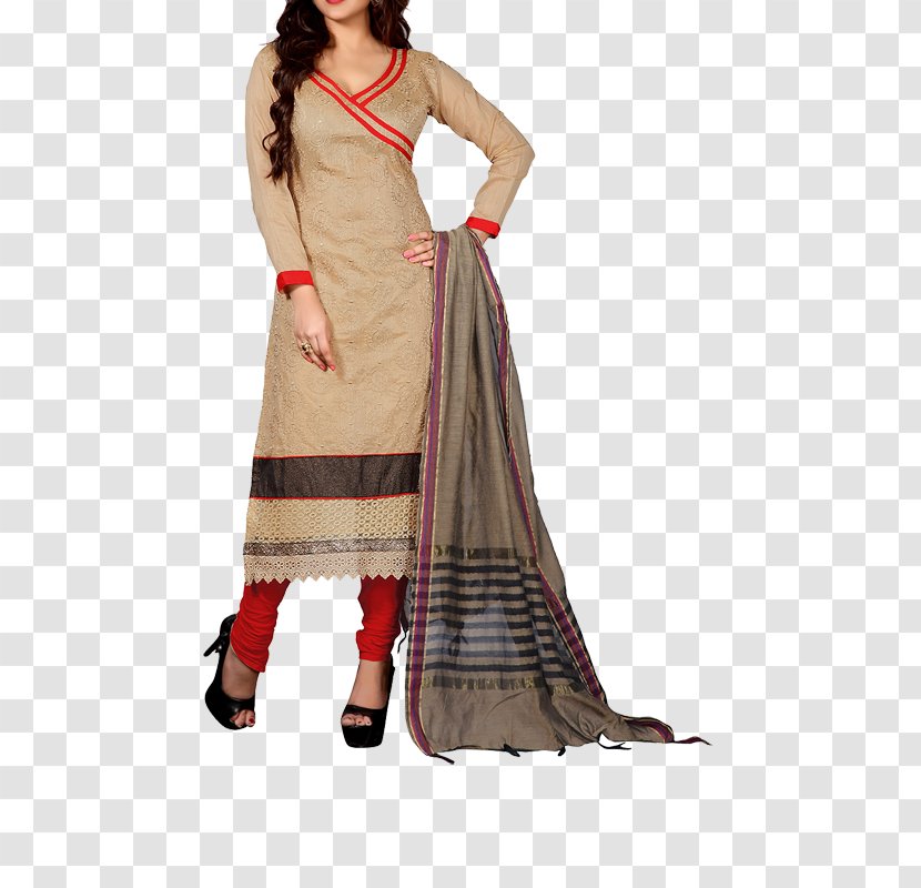 Chanderi Dress Shalwar Kameez Clothing Qamis - Embroidery Transparent PNG