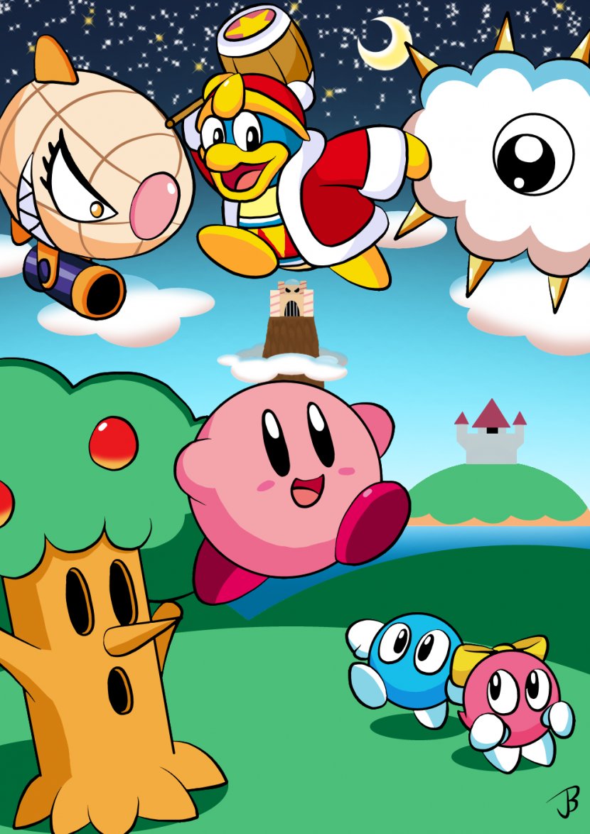 Kirby's Dream Land Collection Fan Art DeviantArt - Kirby Transparent PNG