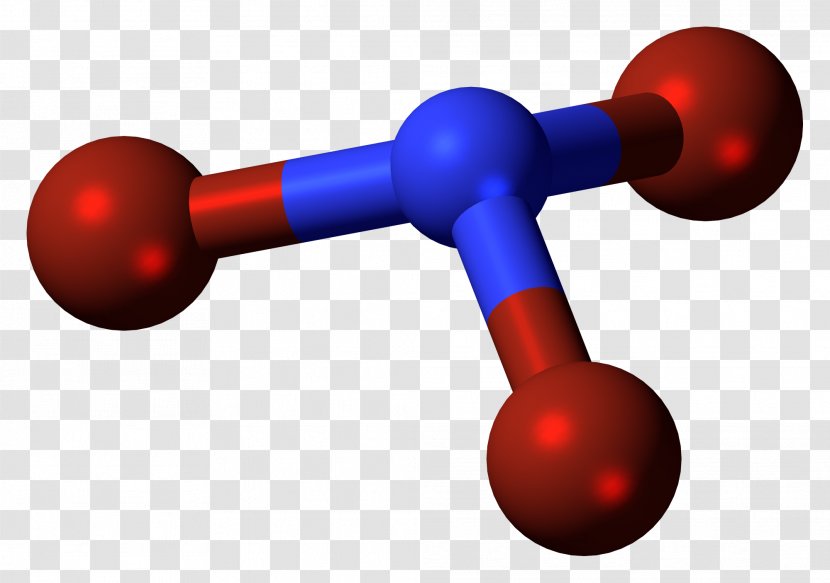 Nitrogen Tribromide Molecule Trichloride Gas - Chemical Element Transparent PNG