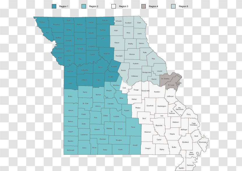 Macon County, Missouri Saline North Dakota Map Perry - Diagram Transparent PNG