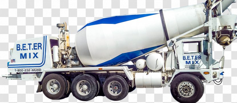 Cement Mixers Ready-mix Concrete Truck Southwest Florida - Business Transparent PNG