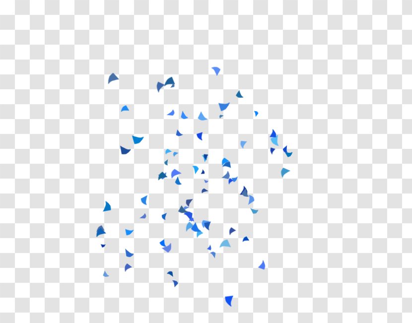 Blue Confetti Party New Year Clip Art - Wedding Transparent PNG