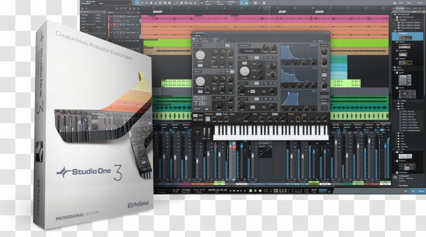 Digital Audio Workstation Studio One PreSonus Sound Recording And Reproduction - Heart - The Expression Of Transparent PNG