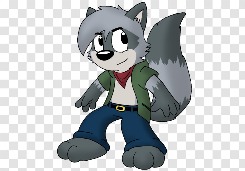 Cat Raccoon DeviantArt Paw - Like Mammal - Cartoon Transparent PNG