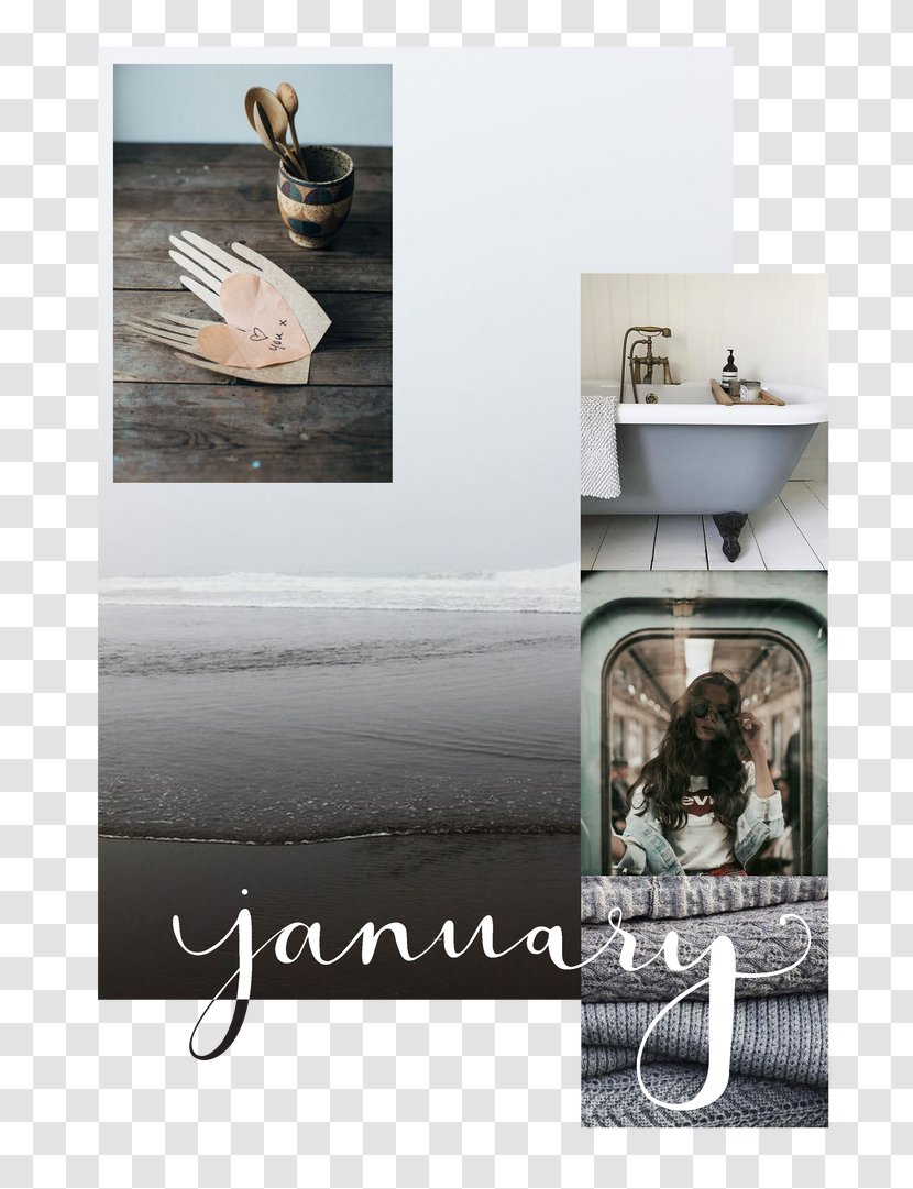 Mood Board January - Picture Frame - Upward Momentum Transparent PNG