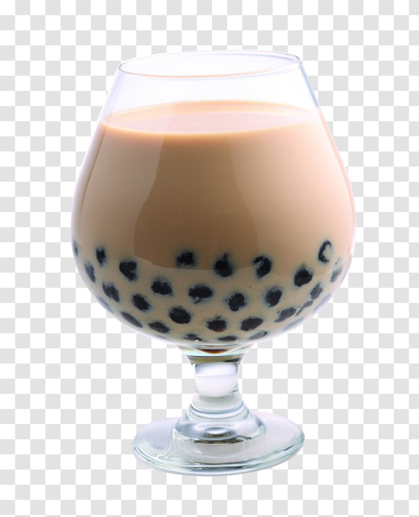 Hong Kong-style Milk Tea Bubble Cafe Drink - Nondairy Creamer - Pearl Transparent PNG