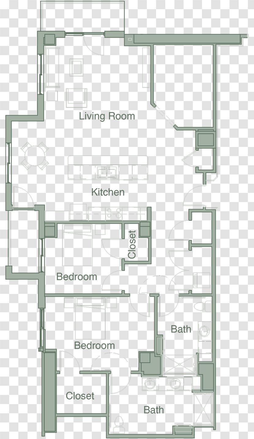 House Plan Interior Design Services Floor Transparent PNG