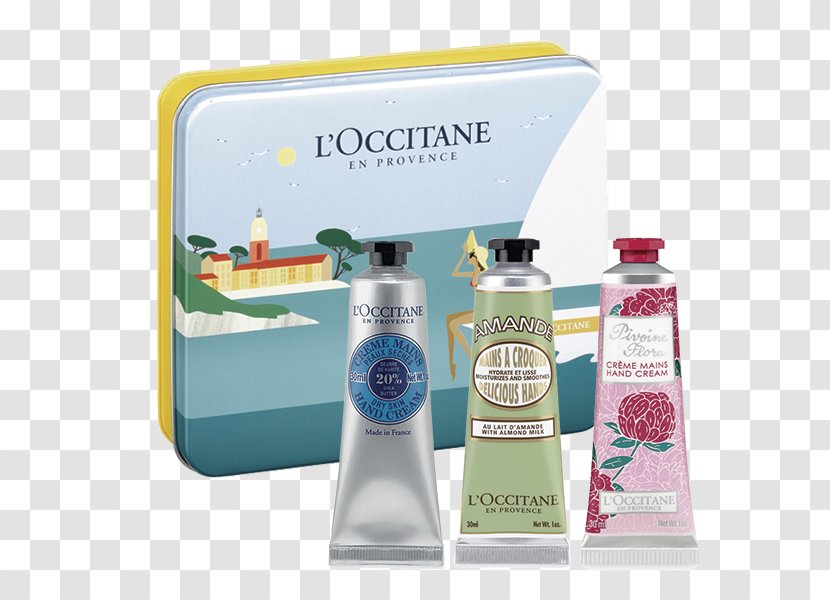 Lotion L'Occitane Hand Cream Shea Butter En Provence Transparent PNG