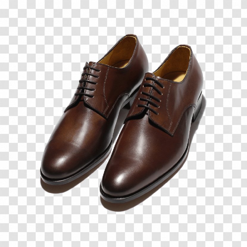 Oxford Shoe Leather Walking - Brown - BAK Transparent PNG