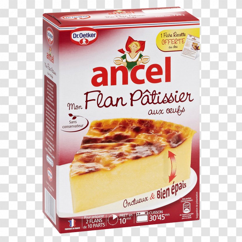 Flan Cream Pastry Chef Dr. Oetker - Sugar Transparent PNG