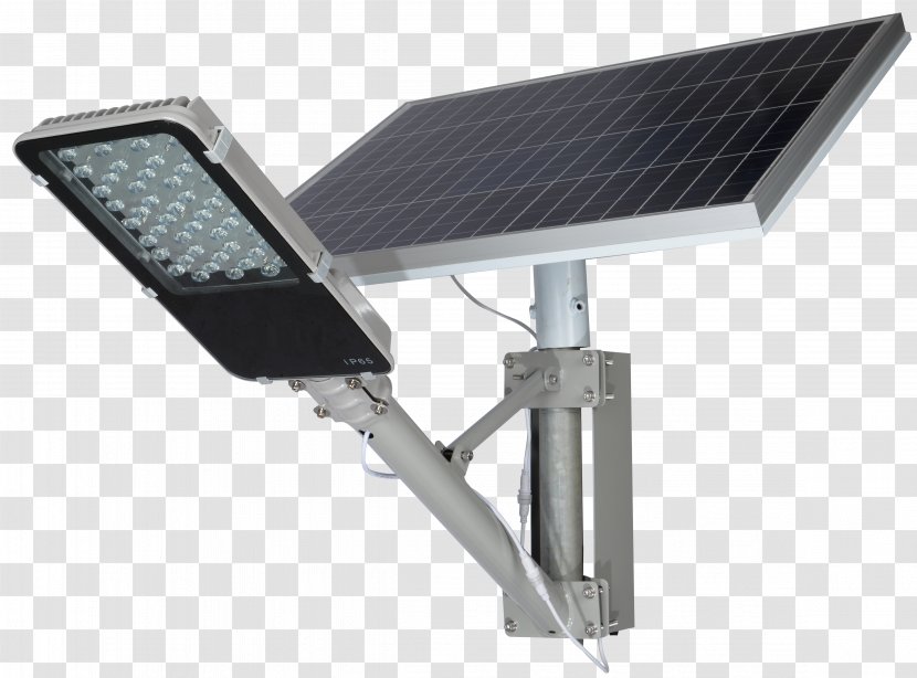 Solar Street Light Lamp LED - Incandescent Bulb Transparent PNG