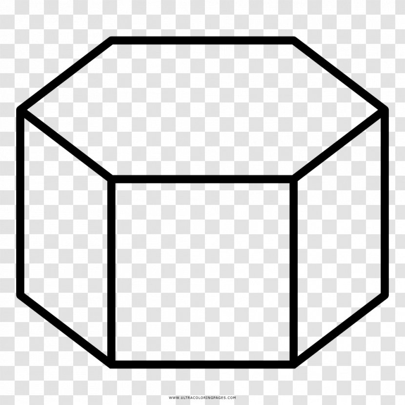 Hexagonal Prism Triangular Pyramid - Face Transparent PNG