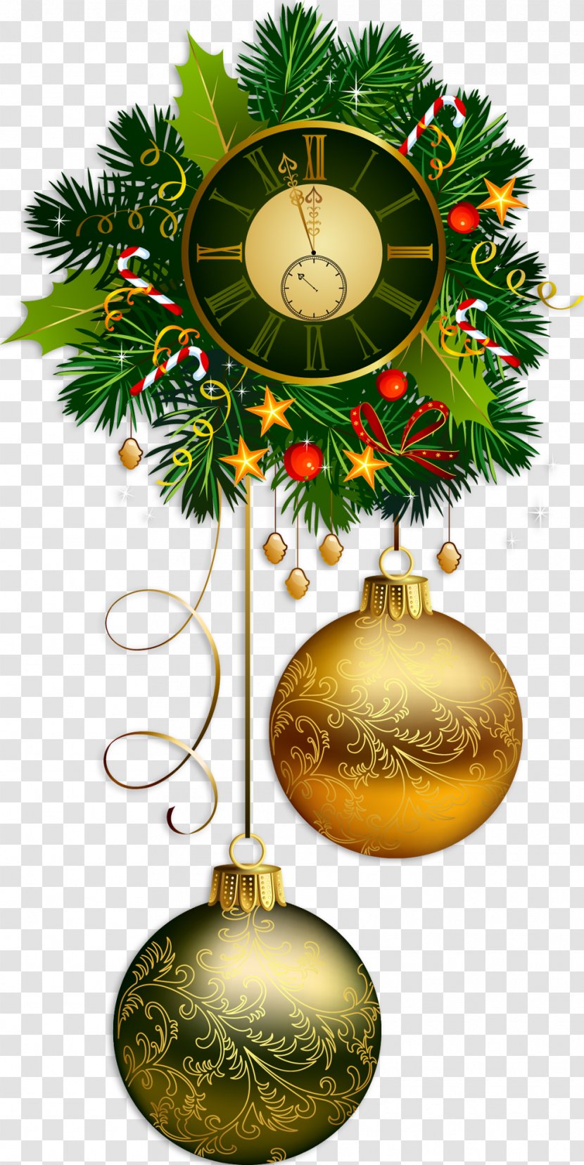 Christmas Decoration Tree Card - Decor Transparent PNG